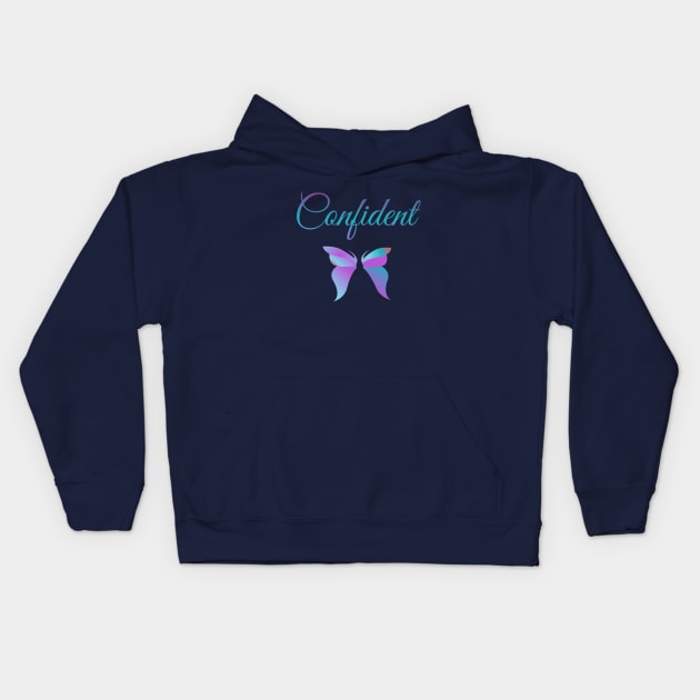 Confident Kids Hoodie by Courtney's Creations